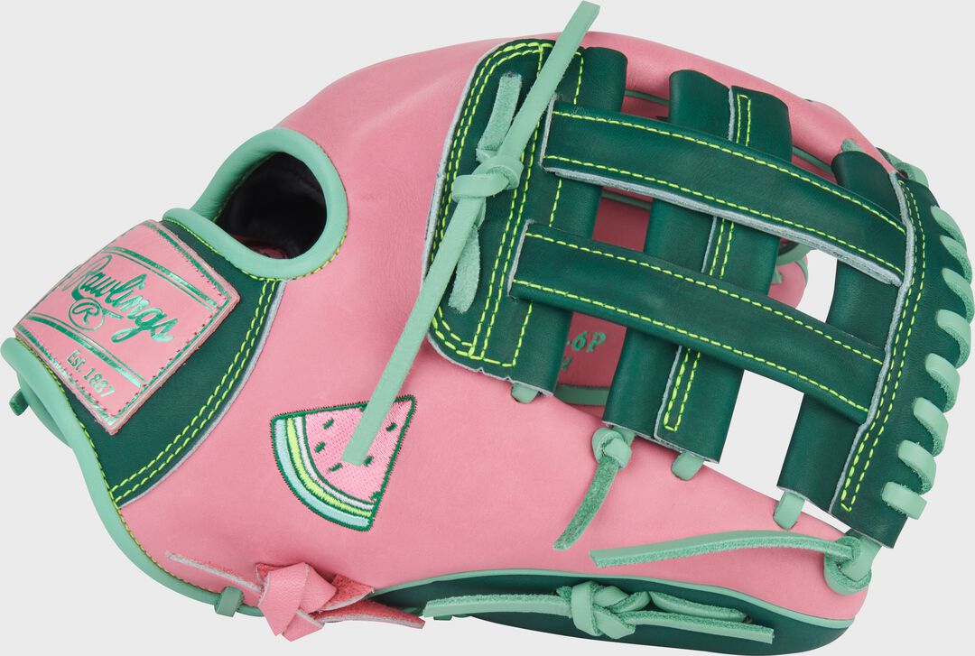 Rawlings On Sale | Exclusive Watermelon Heart of the Hide 11.5-Inch Infield Glove