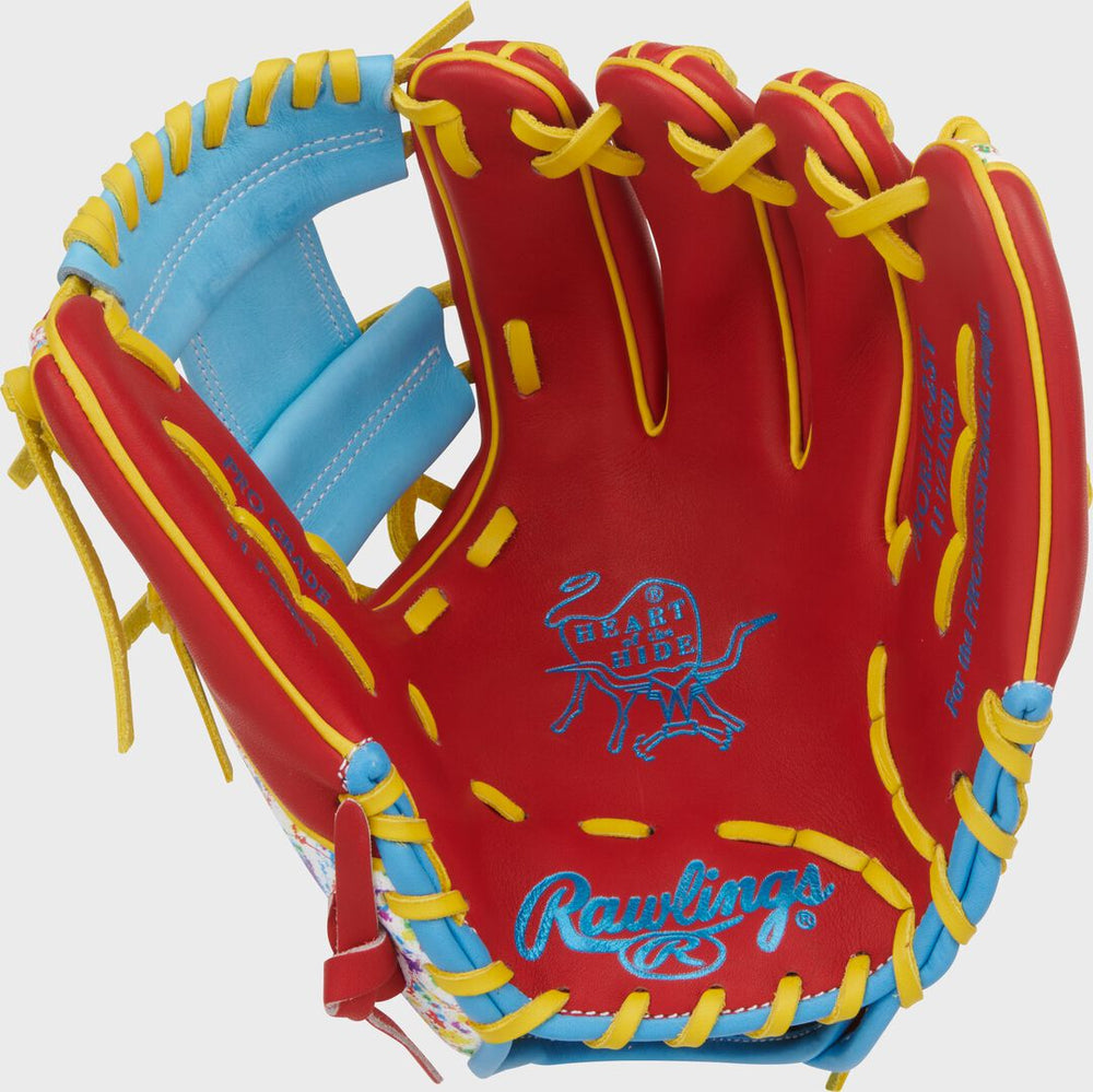 Rawlings | Heart of the Hide 11.5-Inch Splatter Infield Glove Right Hand Throw
