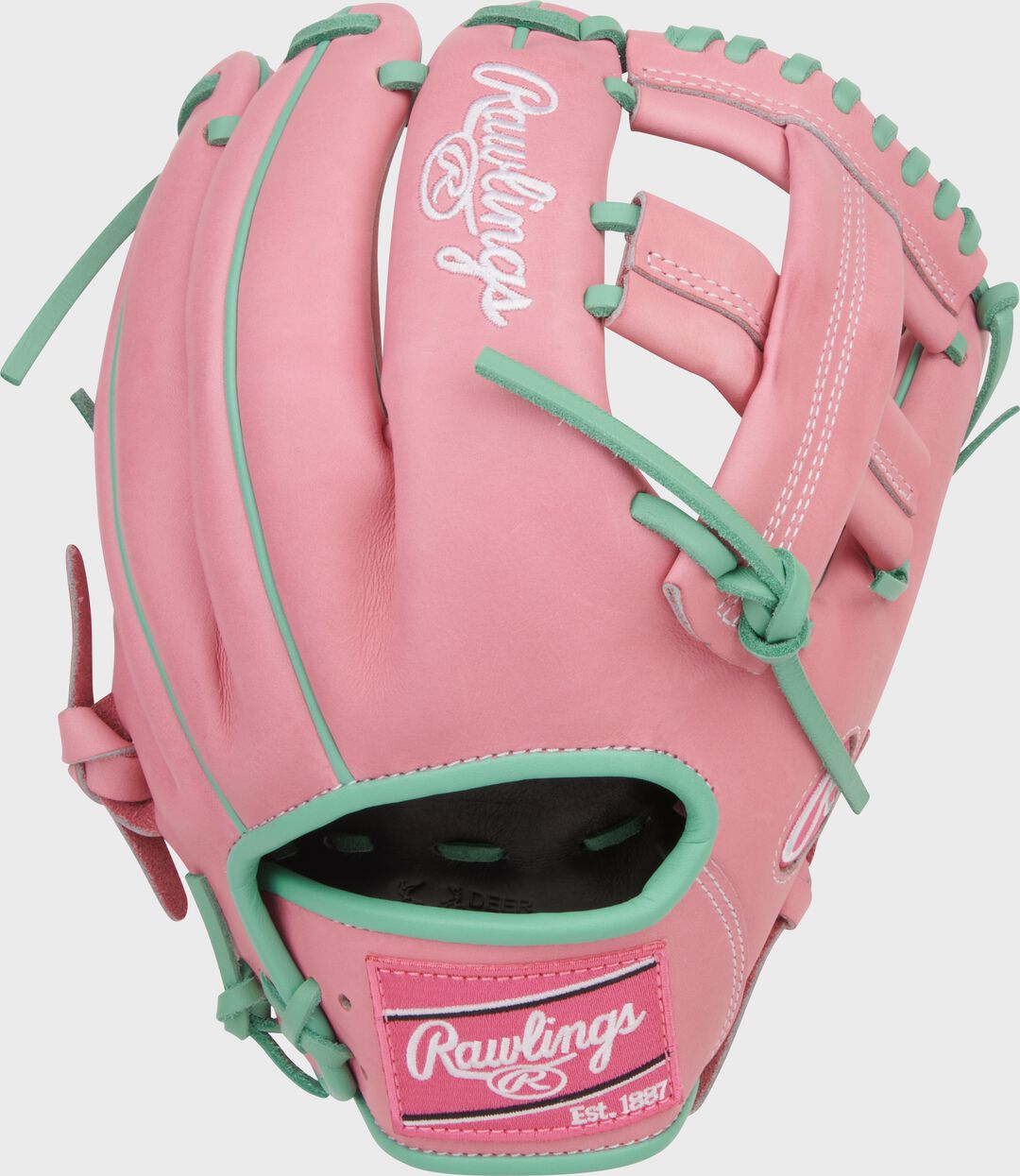 Rawlings Sale | Rawlings Heart of the Hide 11.75-Inch Pink Infield Glove Right Hand Throw
