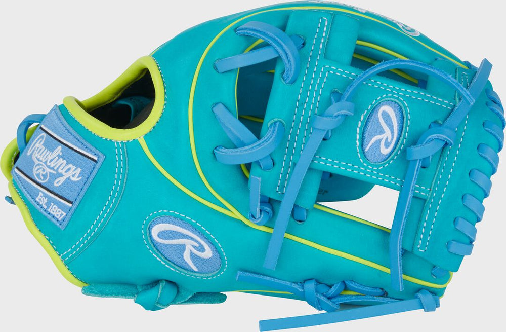 Rawlings Discount | Heart of the Hide ContoUR Fit 11.5-Inch Teal Infield Glove