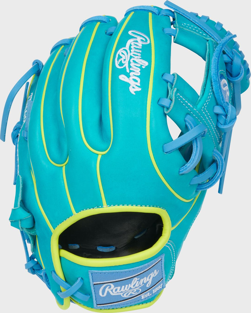 Rawlings Discount | Heart of the Hide ContoUR Fit 11.5-Inch Teal Infield Glove