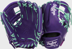 Rawlings On Sale | Heart of the Hide 11.5-Inch Purple Infield Glove Right Hand Throw