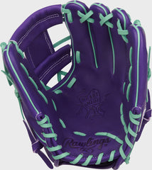 Rawlings On Sale | Heart of the Hide 11.5-Inch Purple Infield Glove Right Hand Throw