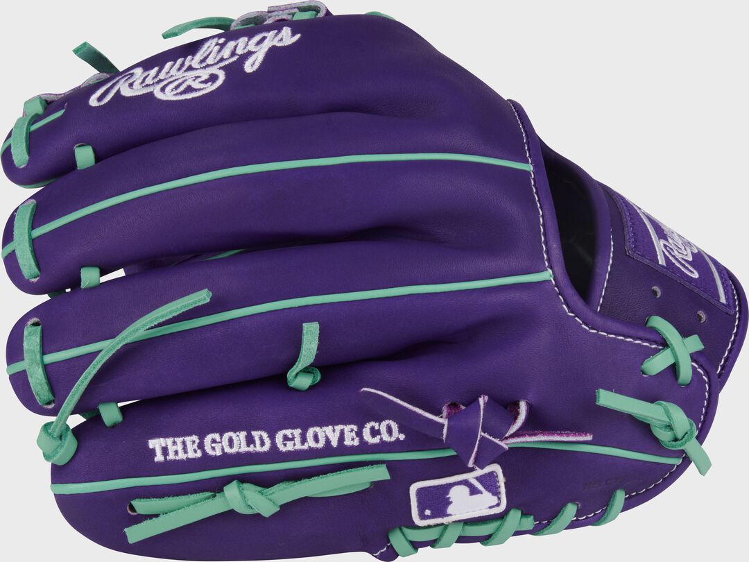 Rawlings On Sale | Heart of the Hide 11.5-Inch Purple Infield Glove Right Hand Throw