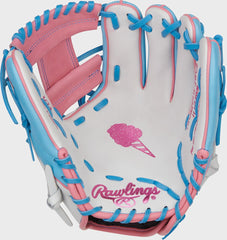Rawlings Online | Exclusive Cotton Candy Heart of the Hide 11.5-Inch Infield Glove