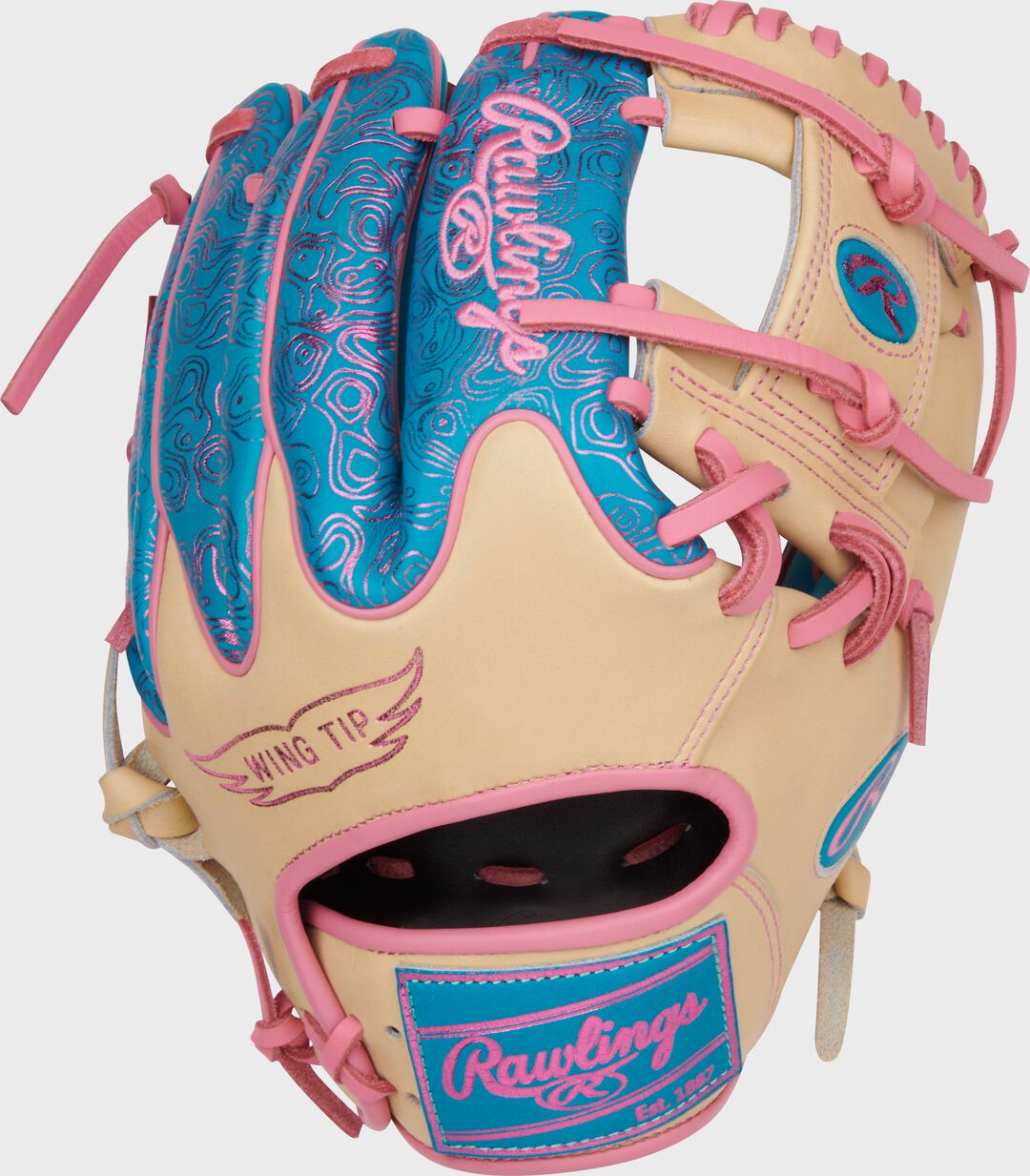 Rawlings On Sale | Heart of the Hide Vibrant Series 11.5" Infield Glove Right Hand Throw