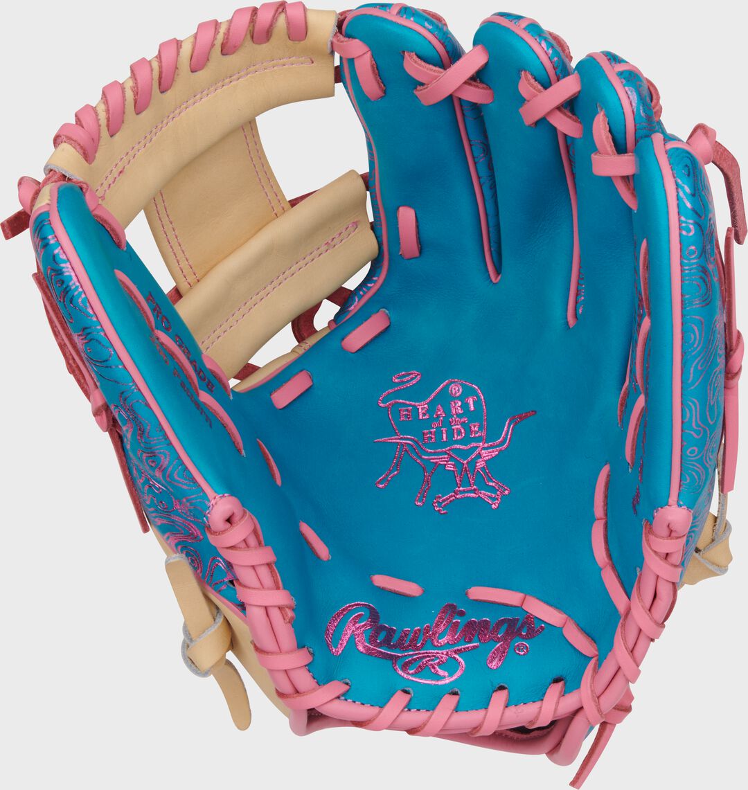 Rawlings On Sale | Heart of the Hide Vibrant Series 11.5" Infield Glove Right Hand Throw