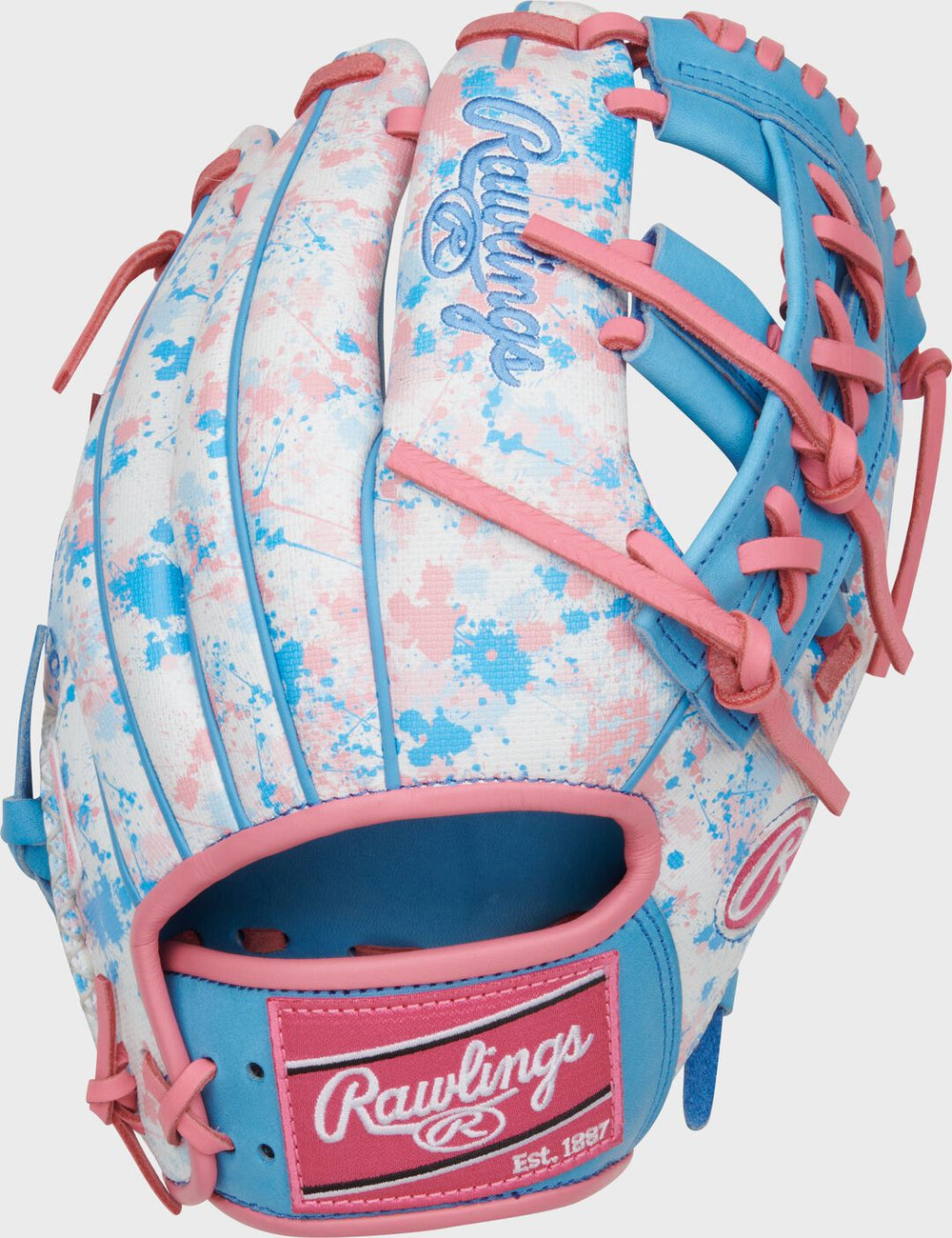 Rawlings Sale | Heart of the Hide Spatter Print Speed Shell Infield Glove Right Hand Throw