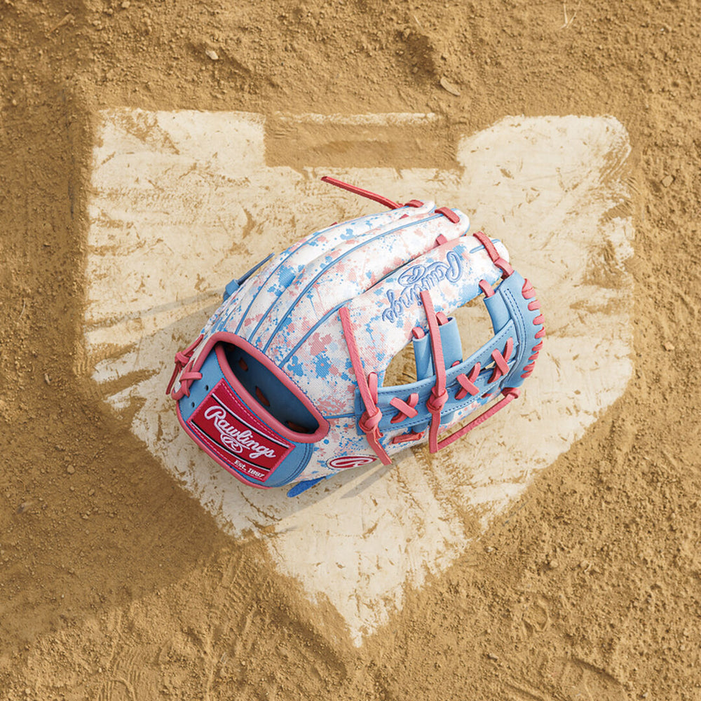 Rawlings Sale | Heart of the Hide Spatter Print Speed Shell Infield Glove Right Hand Throw
