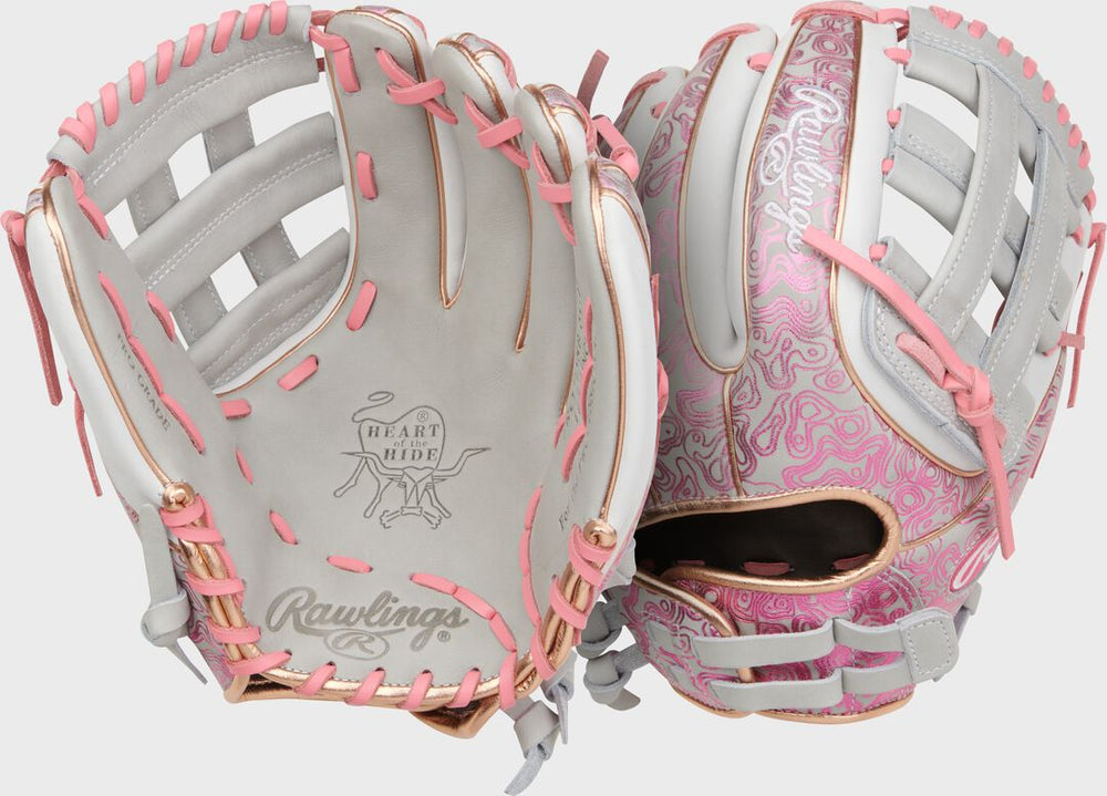 Rawlings Sale | Heart of the Hide 11.75-inch Foil Print Fastpitch Softball Glove Right Hand Throw