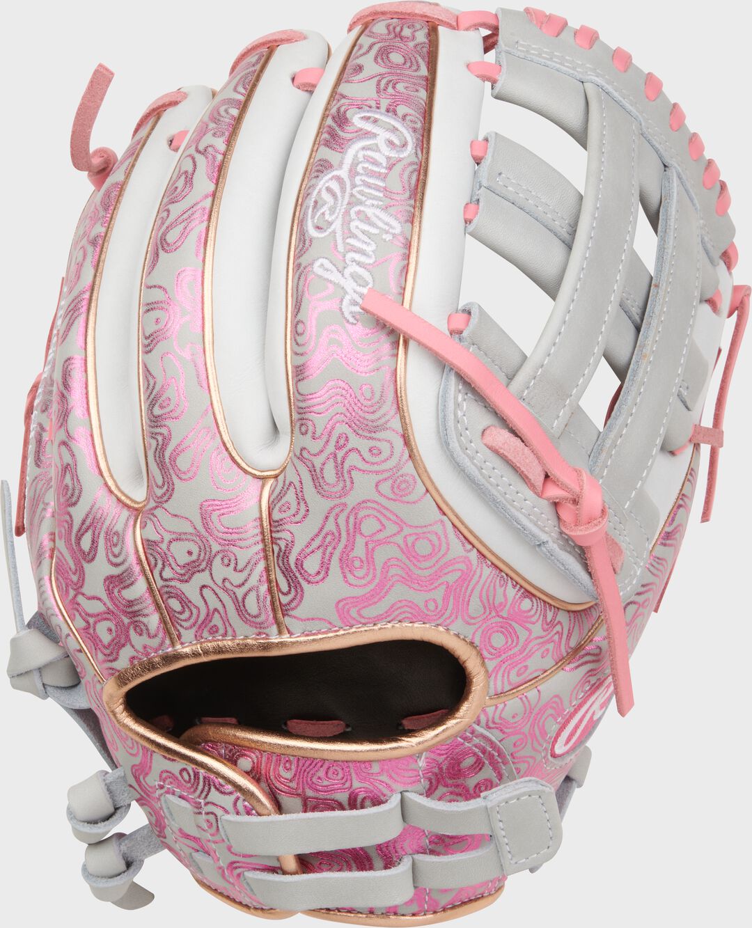 Rawlings Sale | Heart of the Hide 11.75-inch Foil Print Fastpitch Softball Glove Right Hand Throw