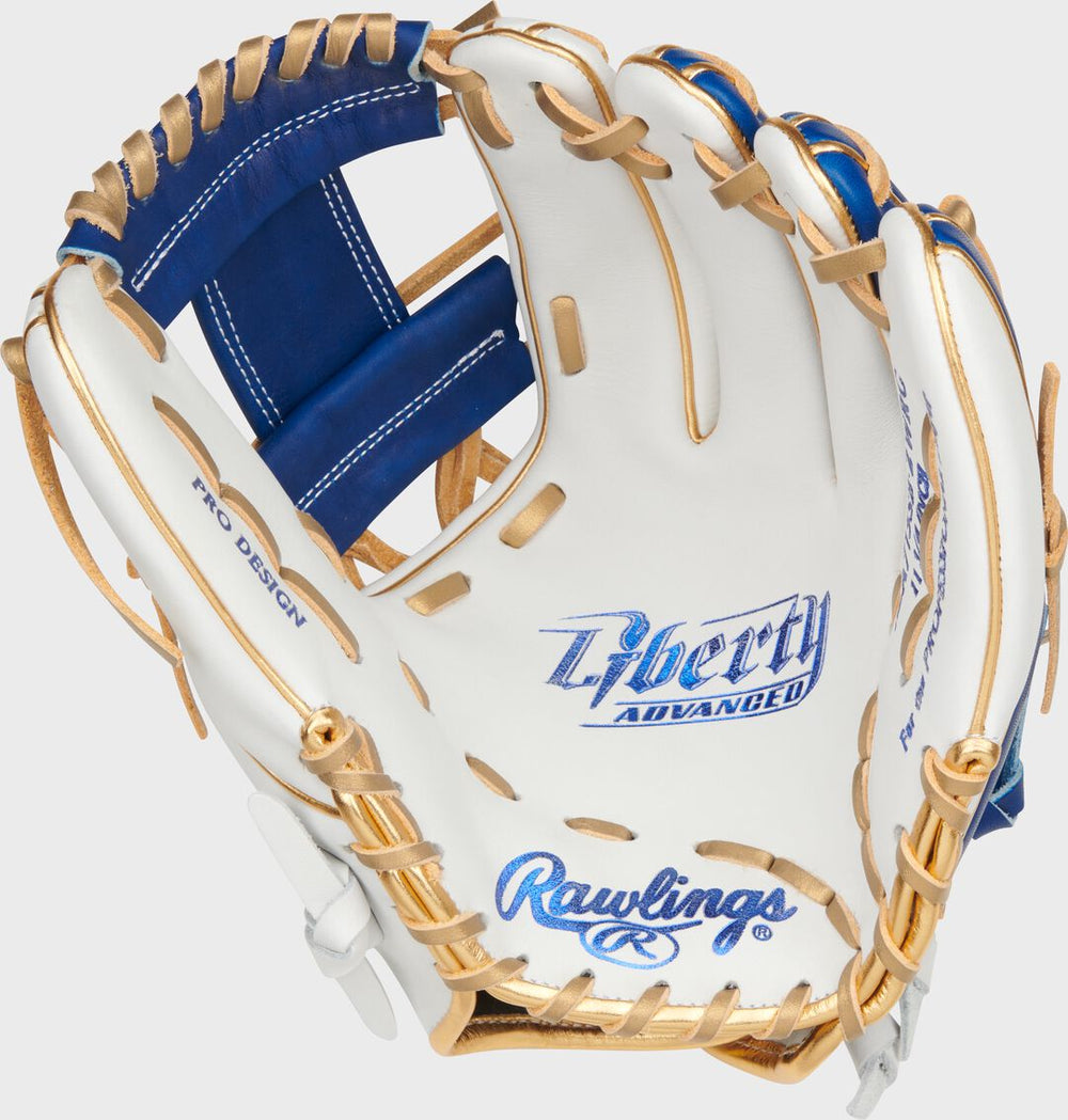 Rawlings Outlet | Liberty Advanced Color Series 11.75 in Infield Glove White/Royal