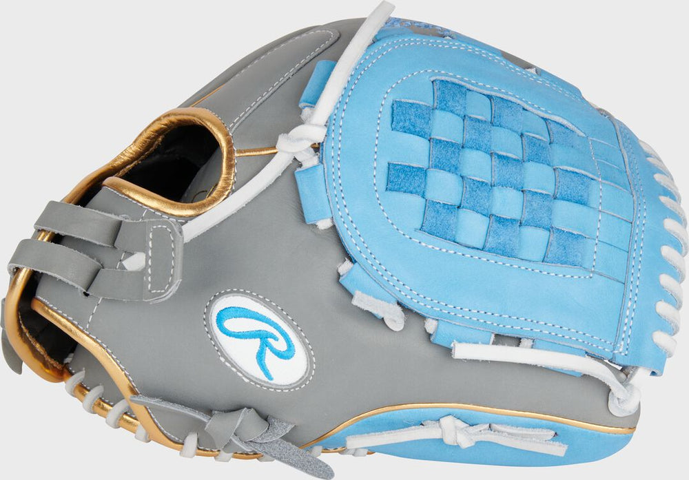 Rawlings For Sale | Liberty Advanced Color Series 12 in Fastpitch Glove Gray/Columbia Blue