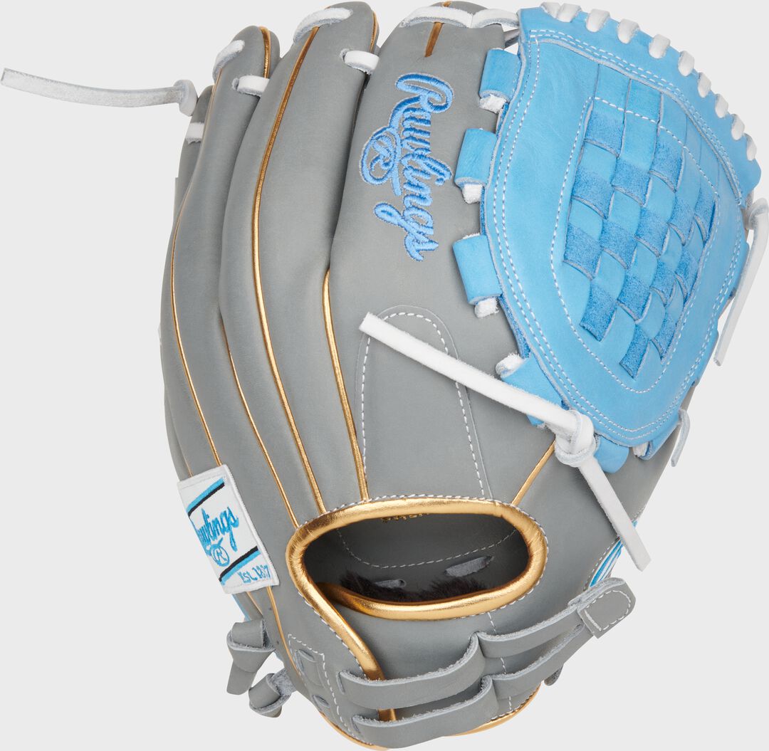 Rawlings For Sale | Liberty Advanced Color Series 12 in Fastpitch Glove Gray/Columbia Blue