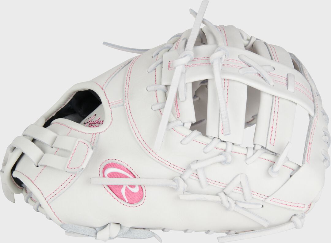 Rawlings On Sale | Liberty Advanced Color Series 13 in 1st Base Mitt White/Pink