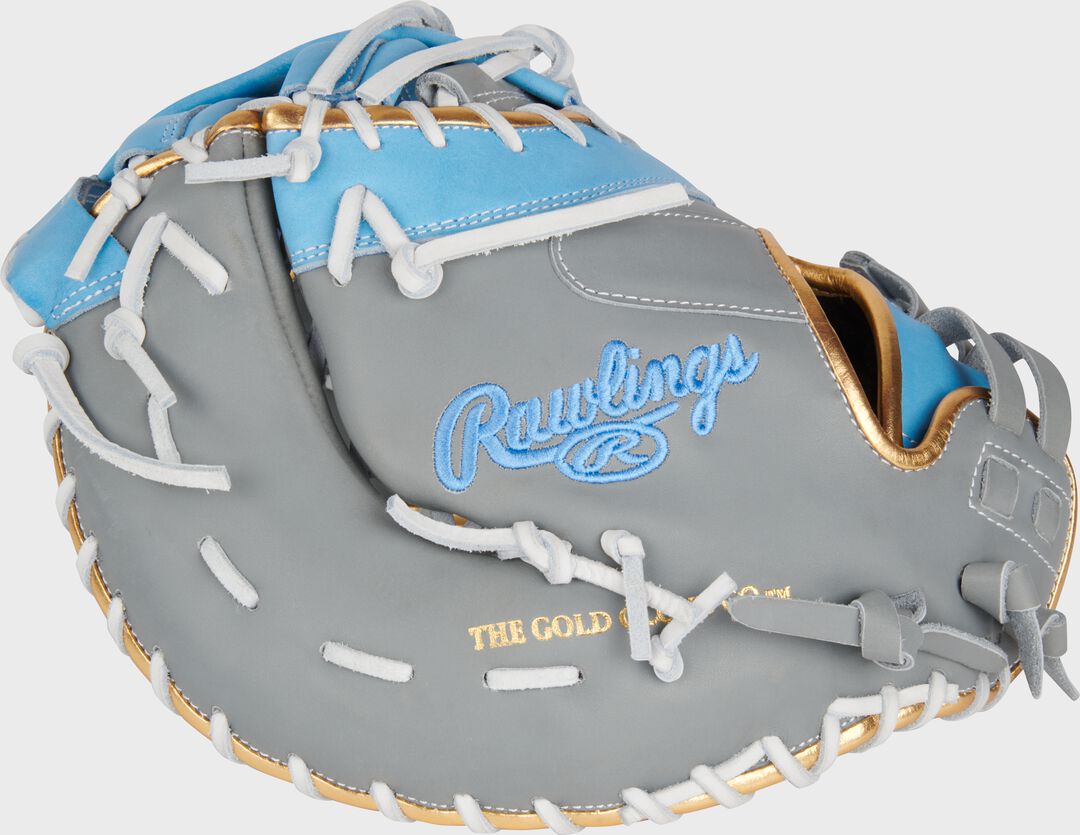 Rawlings Outlet | Liberty Advanced Color Series 13 in 1st Base Mitt Gray/Columbia Blue