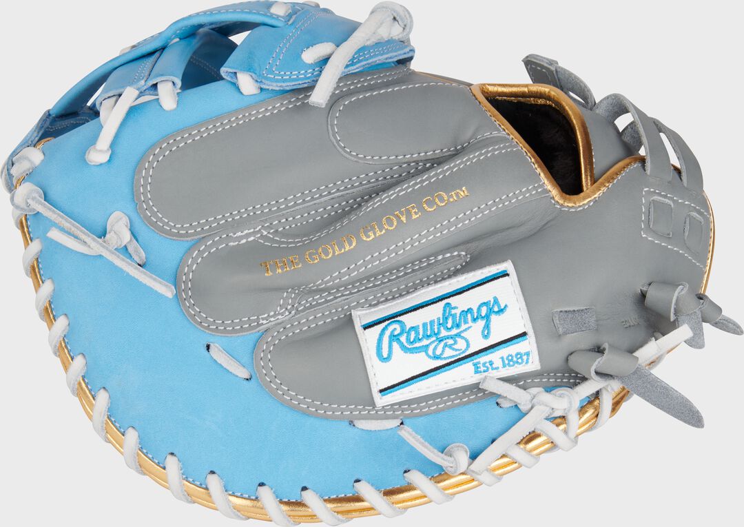 Rawlings | Liberty Advanced Color Series 34 in Catcher's Mitt Gray/Columbia Blue