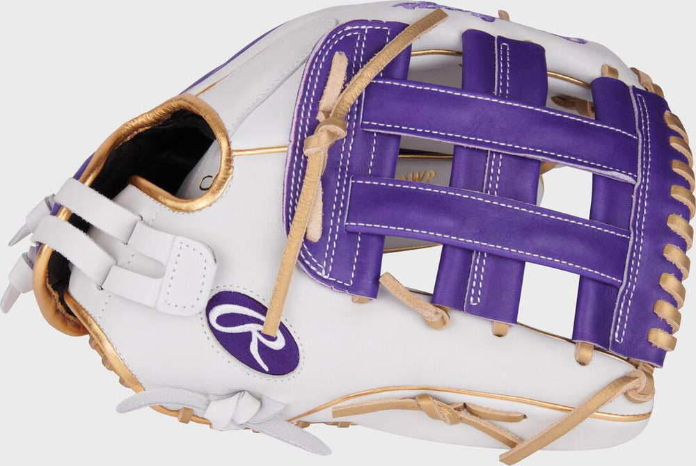 Rawlings Outlet | Liberty Advanced Color Series 12.75 in Outfield Glove White/Purple