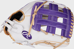 Rawlings Outlet | Liberty Advanced Color Series 12.75 in Outfield Glove White/Purple