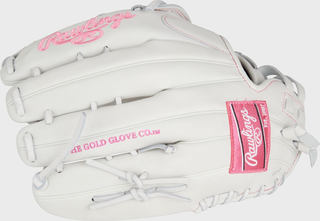 Rawlings Sale | Liberty Advanced Color Series 12.75 in Outfield Glove White/Pink