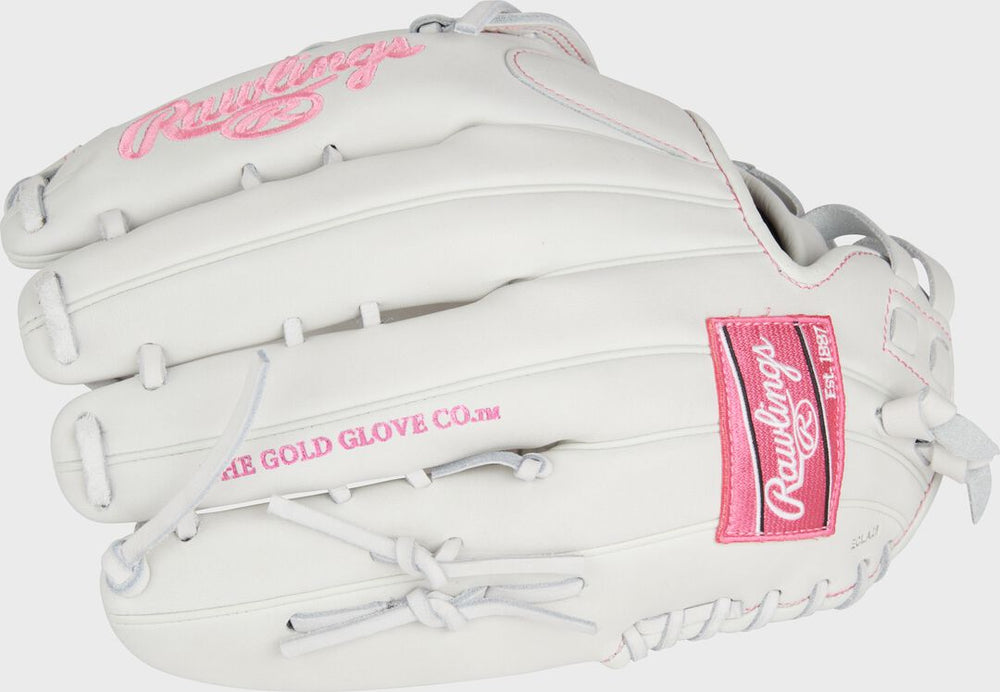 Rawlings Sale | Liberty Advanced Color Series 12.75 in Outfield Glove White/Pink