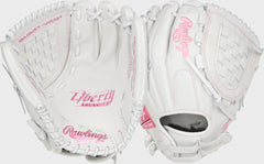Rawlings Discount | Liberty Advanced Color Series 12 in Fastpitch Glove White/Pink