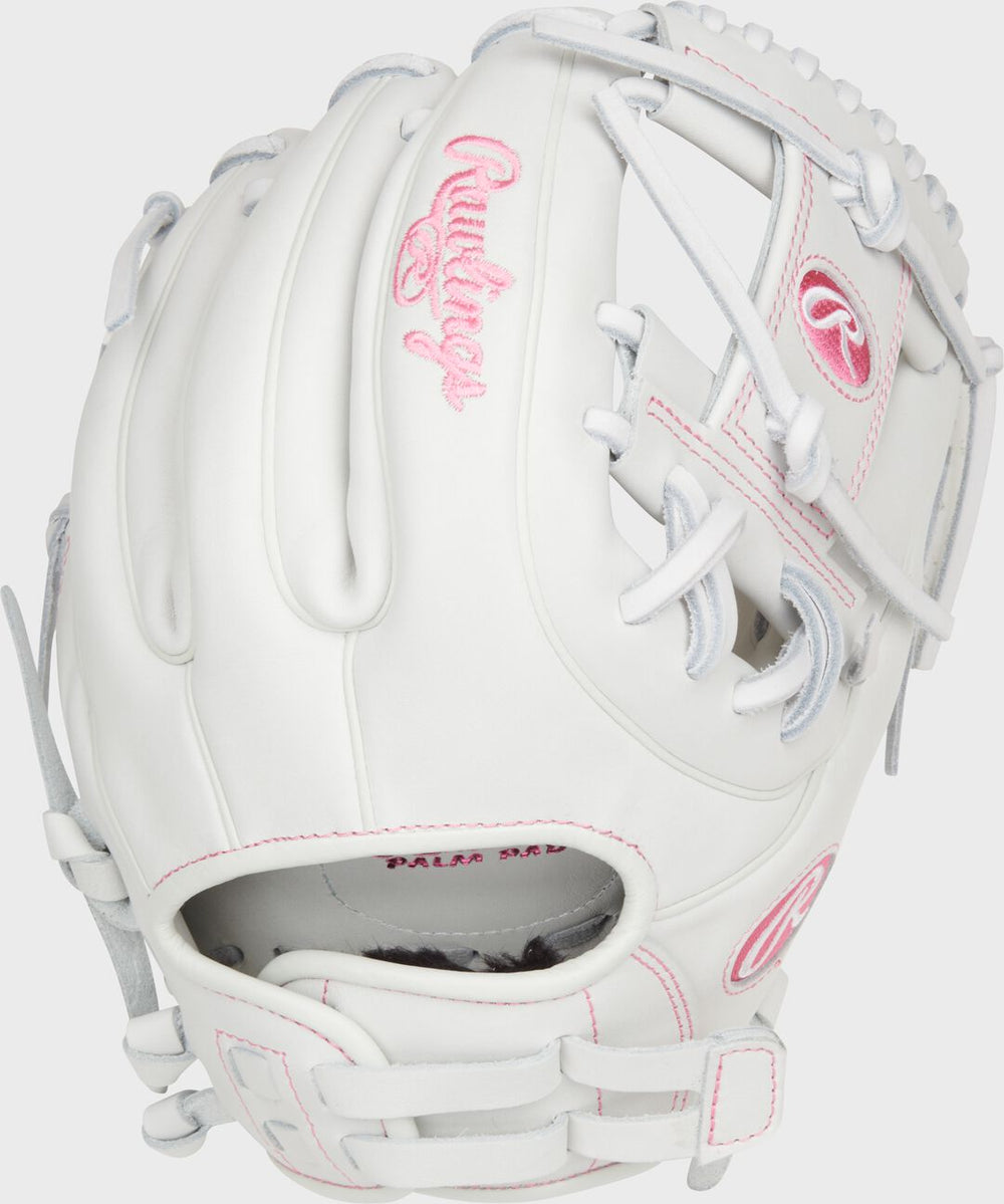 Rawlings Outlet | Liberty Advanced Color Series 11.75 in Infield Glove White/Pink
