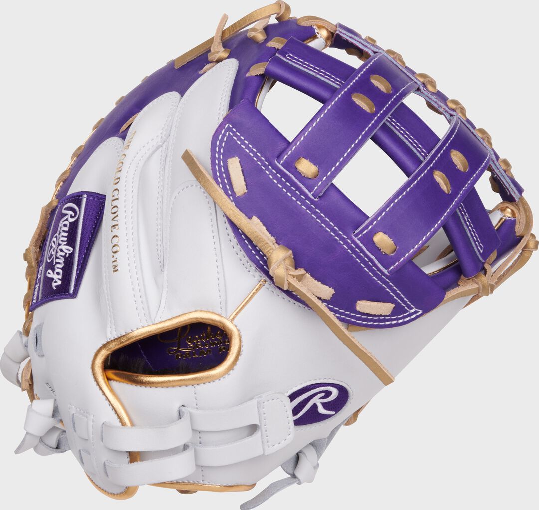 Rawlings Sale | Liberty Advanced Color Series 34 in Catcher's Mitt White/Purple