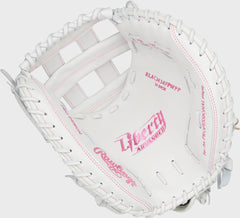 Rawlings Discount | Liberty Advanced Color Series 34 in Catcher's Mitt White/Pink