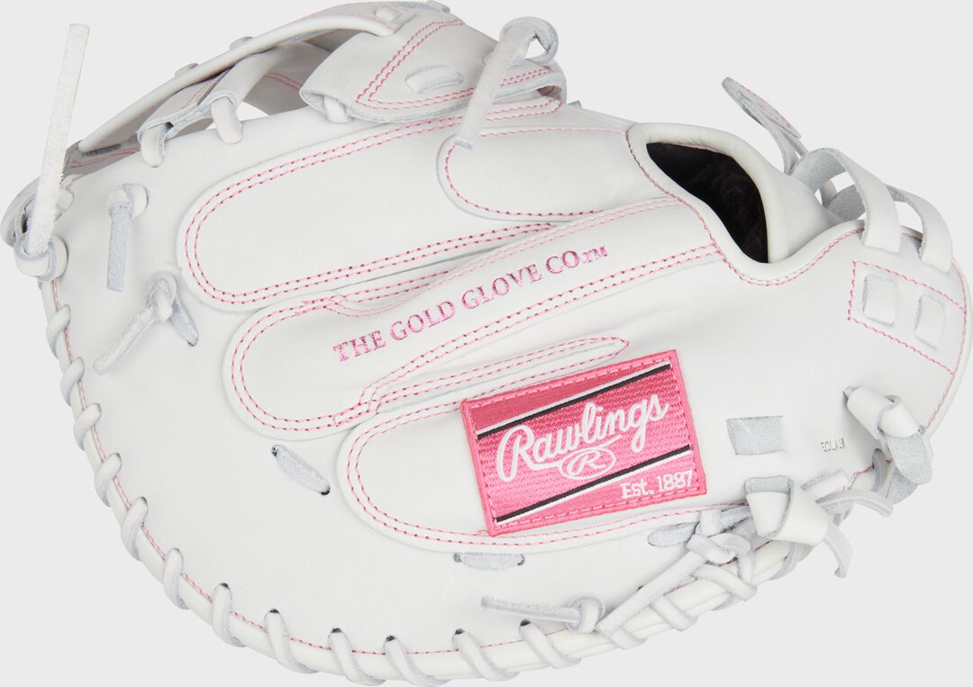 Rawlings Discount | Liberty Advanced Color Series 34 in Catcher's Mitt White/Pink