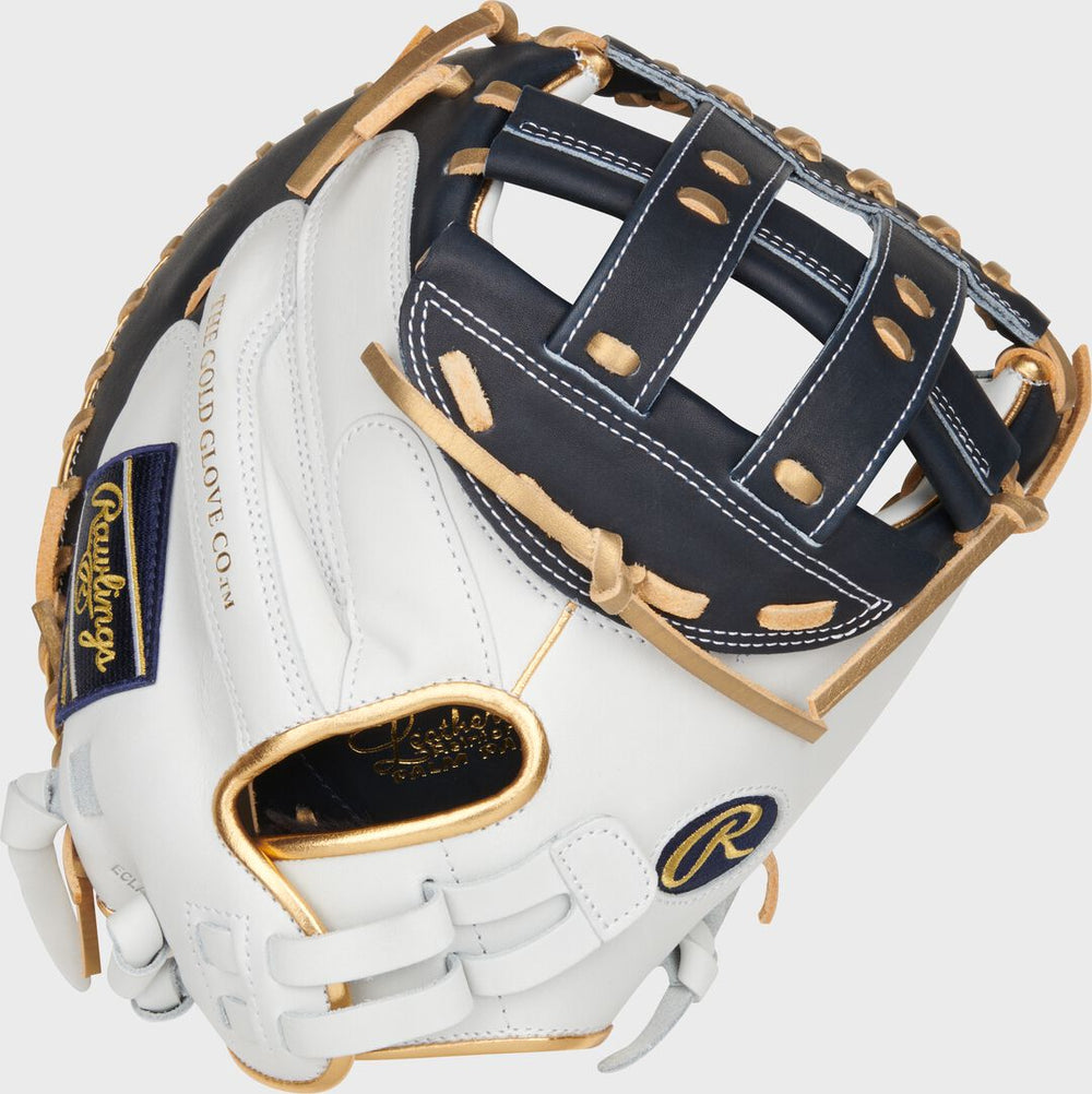 Rawlings On Sale | Liberty Advanced Color Series 34 in Catcher's Mitt White/Navy