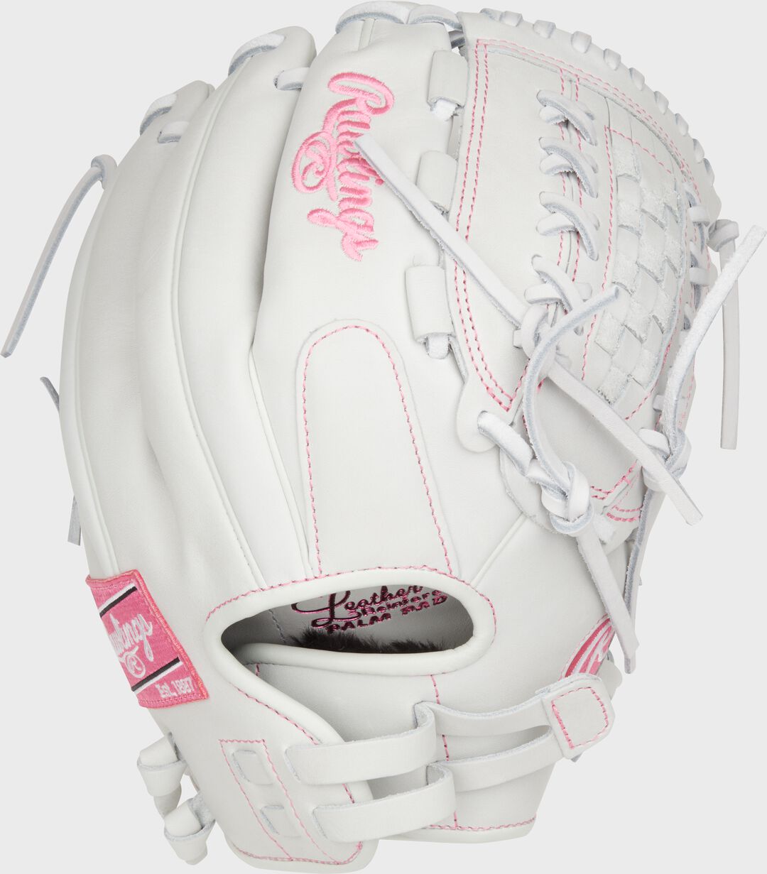 Rawlings For Sale | Liberty Advanced Color Series 12.5 in Fastpitch Glove White/Pink