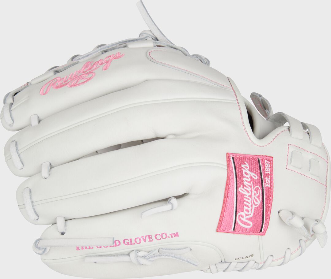 Rawlings For Sale | Liberty Advanced Color Series 12.5 in Fastpitch Glove White/Pink