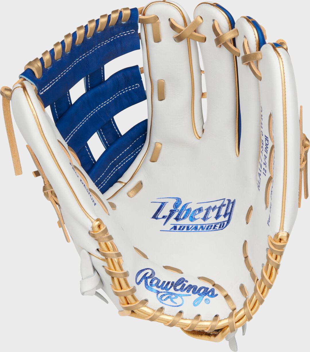Rawlings Outlet | Liberty Advanced Color Series 12.75 in Outfield Glove White/Royal