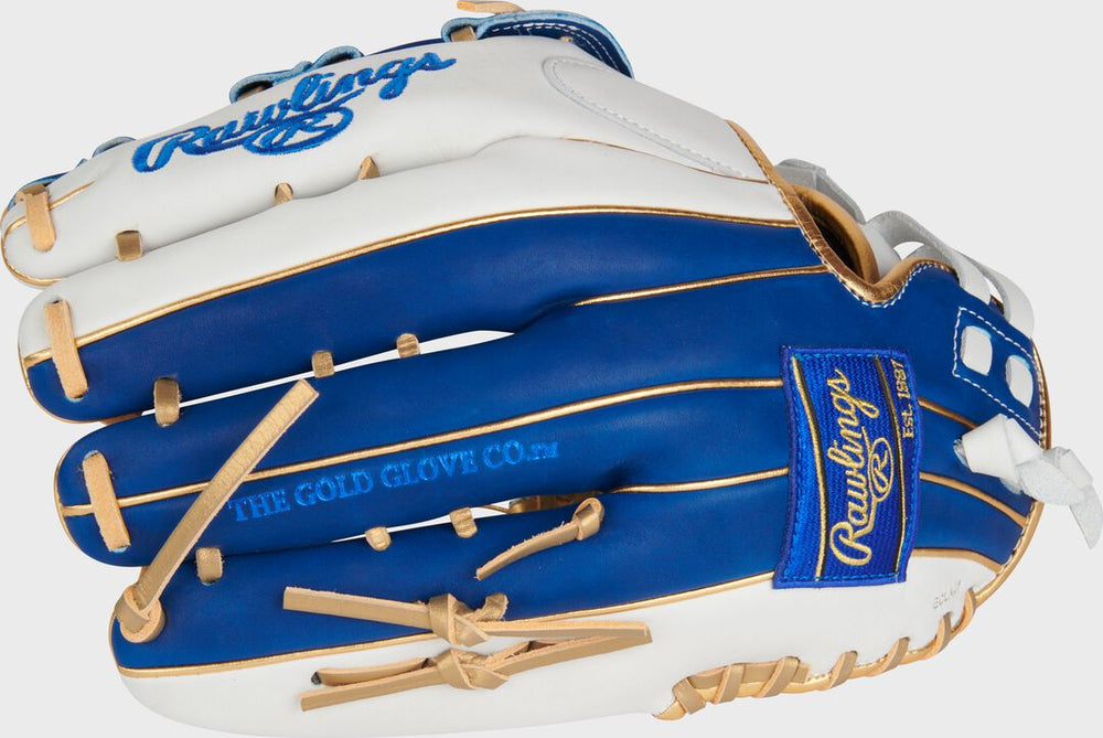 Rawlings Outlet | Liberty Advanced Color Series 12.75 in Outfield Glove White/Royal
