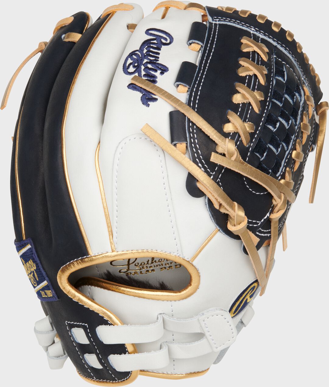 Rawlings New | Liberty Advanced Color Series 12.5 in Fastpitch Glove White/Navy