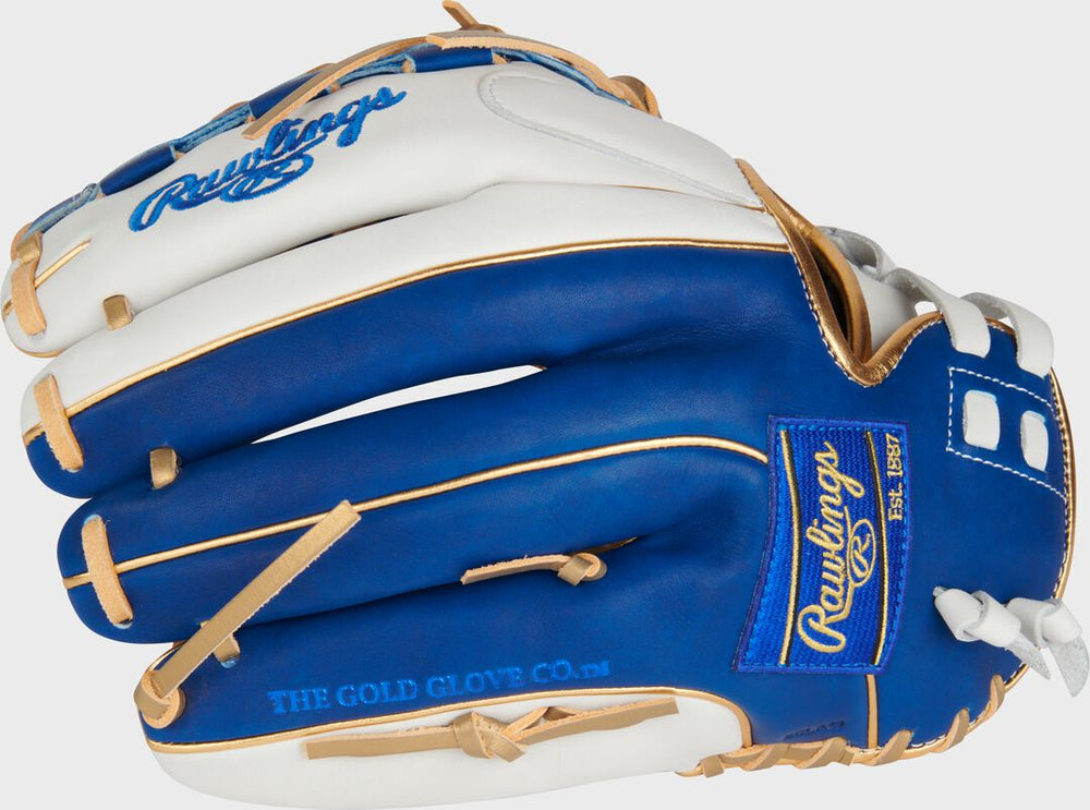 Rawlings | Liberty Advanced Color Series 12.5 in Fastpitch Glove White/Royal