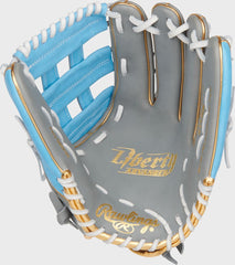 Rawlings Sale | Liberty Advanced Color Series 12.75 in Outfield Glove Gray/Columbia Blue