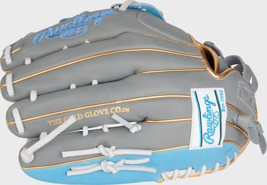 Rawlings Sale | Liberty Advanced Color Series 12.75 in Outfield Glove Gray/Columbia Blue