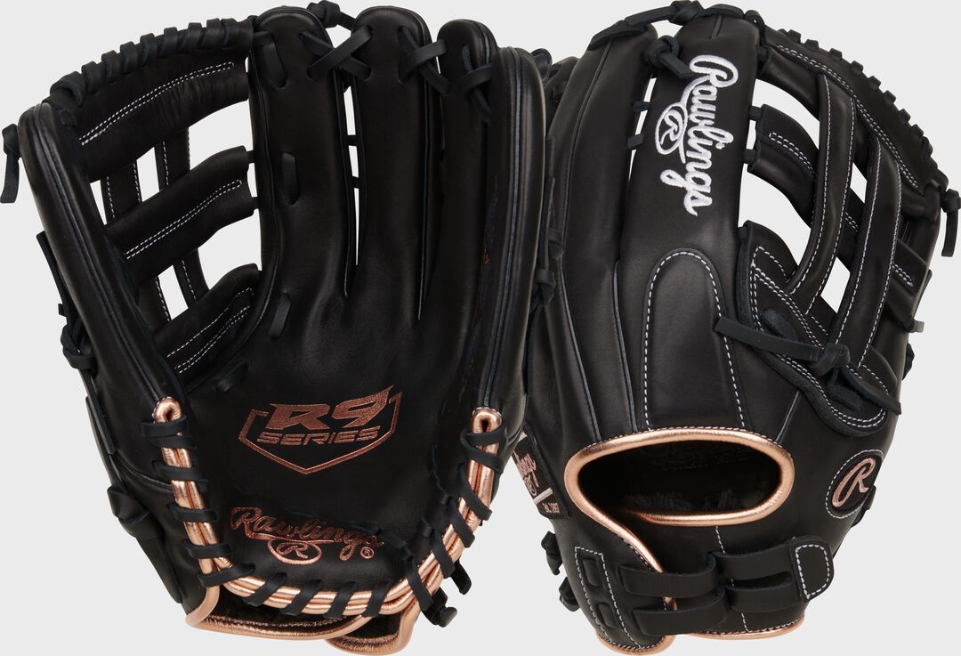Rawlings New | R9 Series 13-Inch Outfield Fastpitch Glove Right Hand Throw