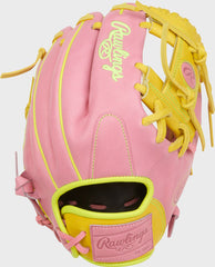 Rawlings On Sale | Heart of the Hide ContoUR Fit 11.5-Inch Pink Infield Glove Right Hand Throw
