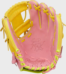 Rawlings On Sale | Heart of the Hide ContoUR Fit 11.5-Inch Pink Infield Glove Right Hand Throw