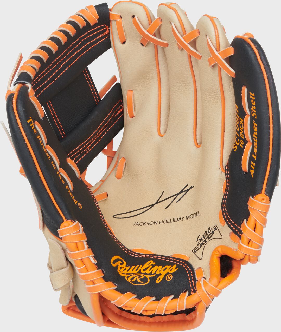 Rawlings New | Sure Catch 10-Inch Jackson Holliday Signature Youth Glove Right Hand Throw