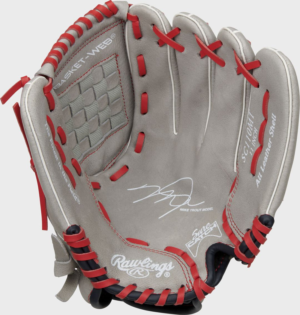 Rawlings Sale | Sure Catch 11-inch Mike Trout Signature Youth Glove