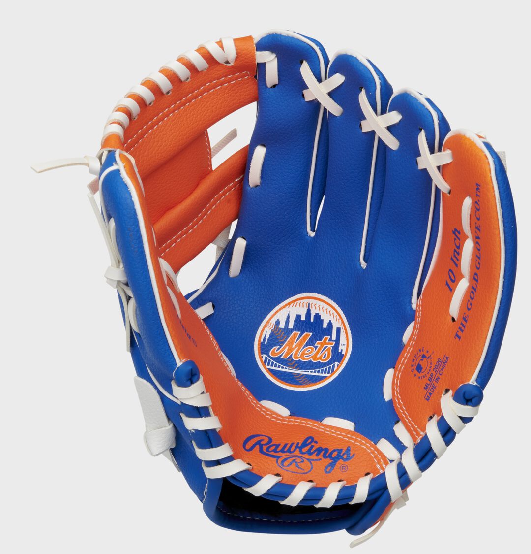Rawlings New | New York Mets 10-Inch Team Logo Glove