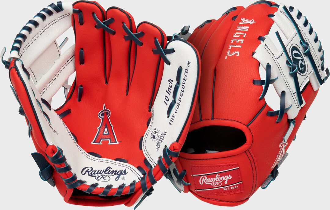 Rawlings For Sale | Los Angeles Angels 10-Inch Team Logo Glove