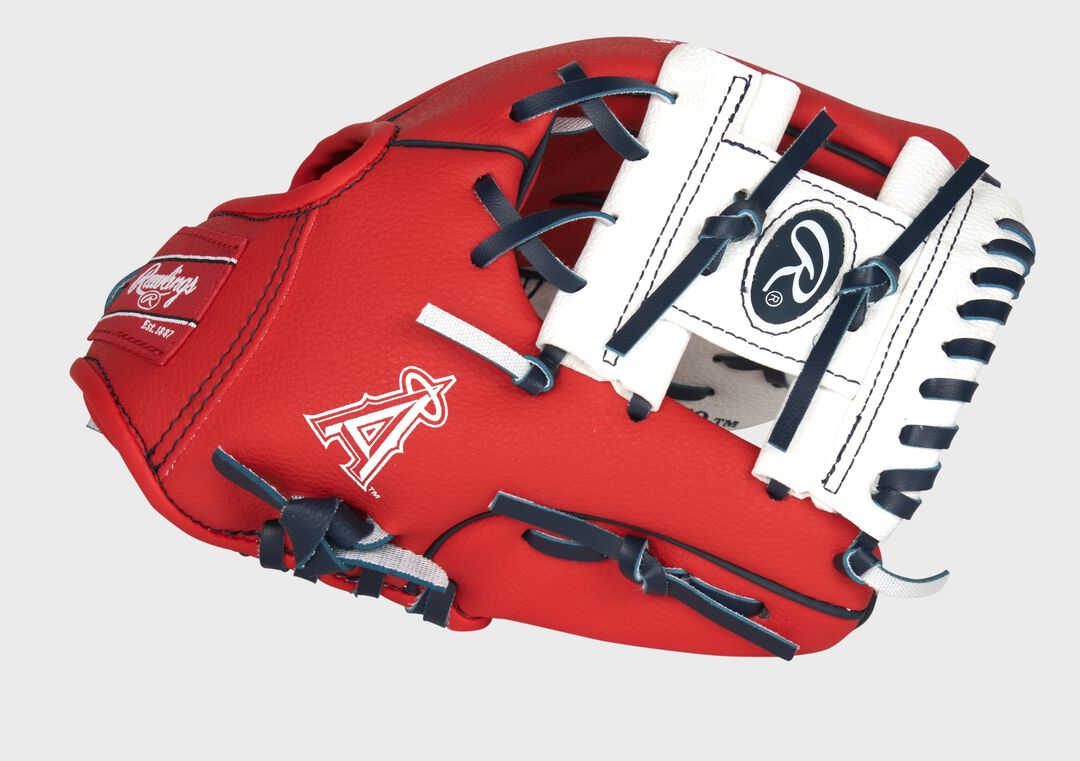 Rawlings For Sale | Los Angeles Angels 10-Inch Team Logo Glove