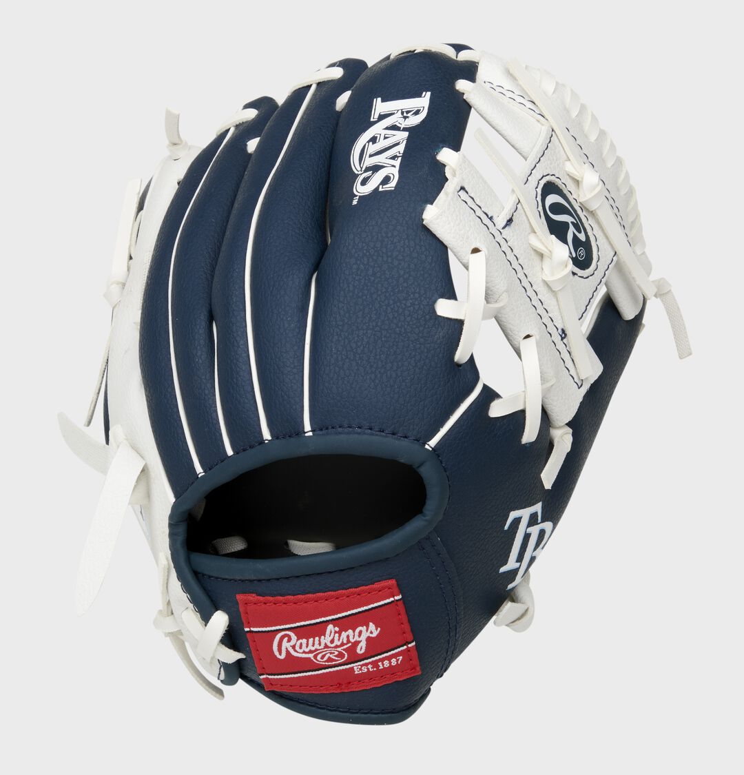 Rawlings New | Tampa Bay Rays 10-Inch Team Logo Glove