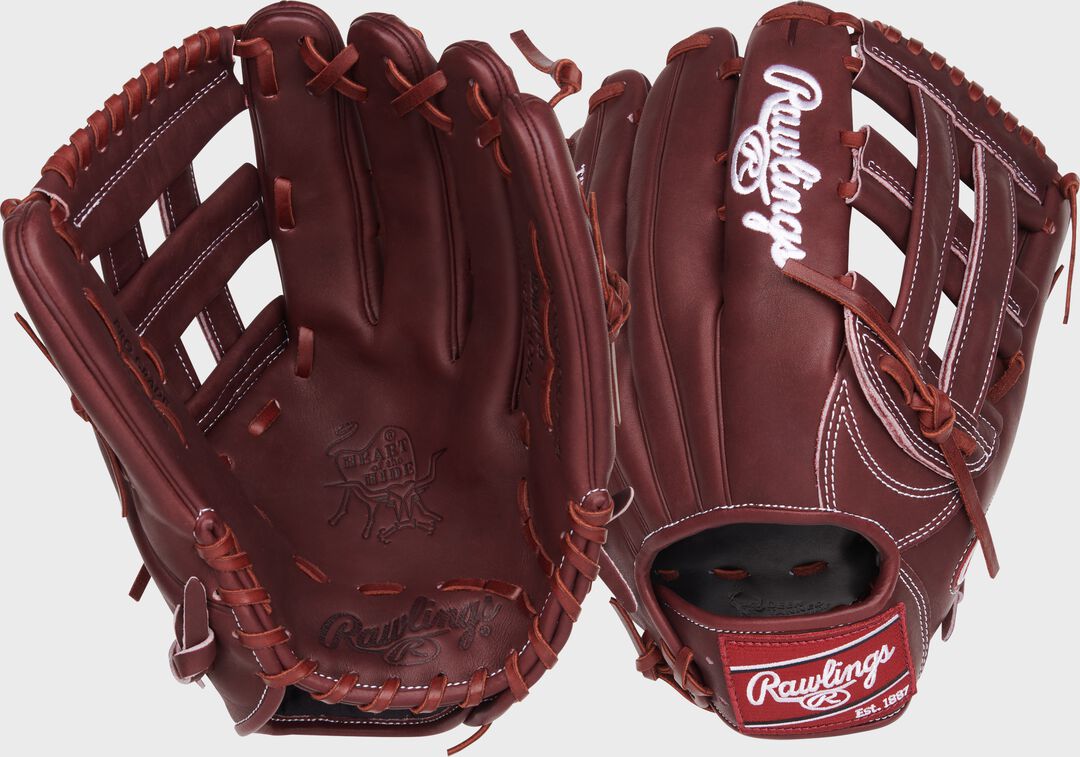 Rawlings For Sale | Heart of the Hide 12.75-inch H-Web Outfield Glove