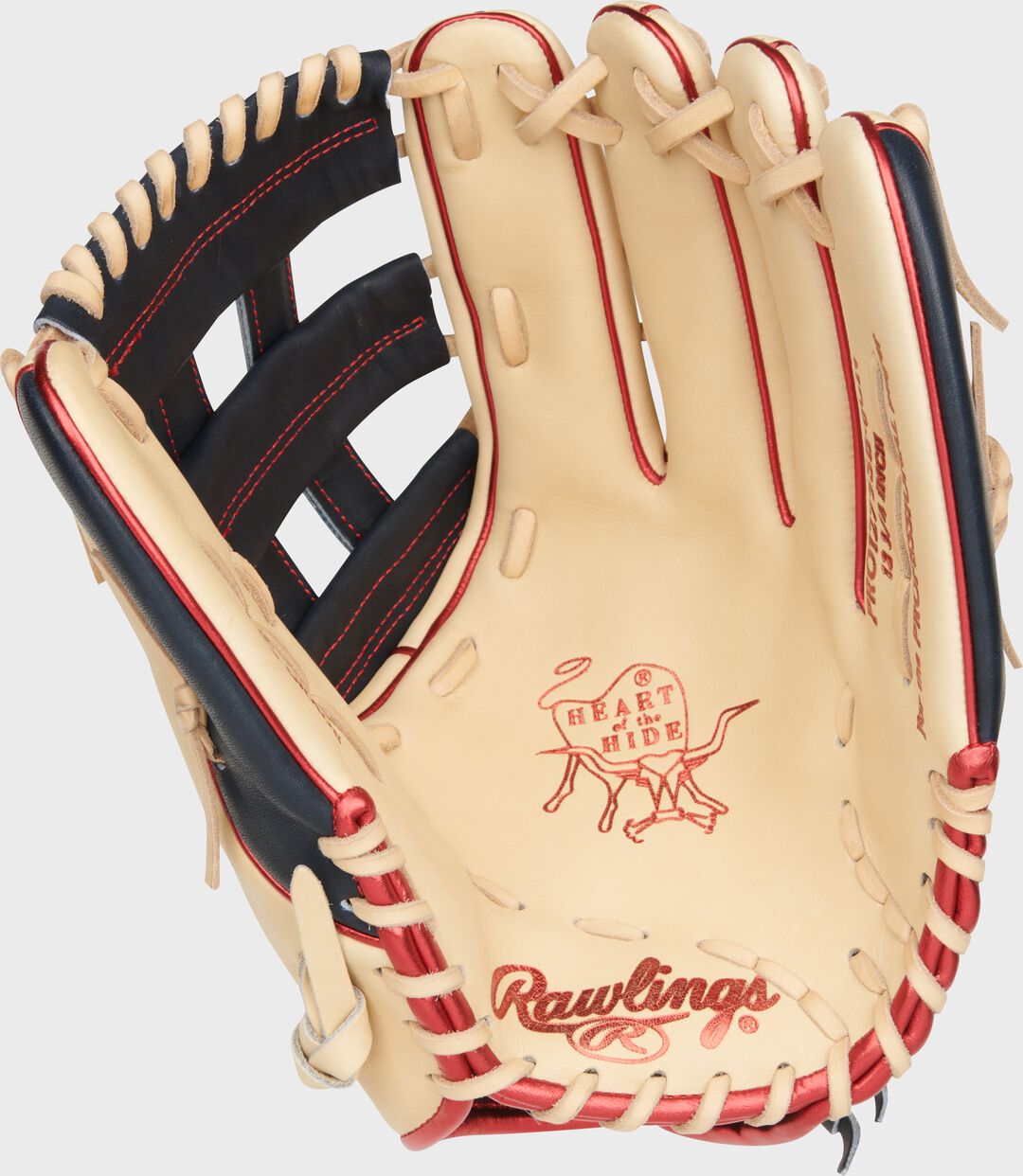 Rawlings Outlet | 12.75-Inch Heart of the Hide Outfield Fastpitch Glove